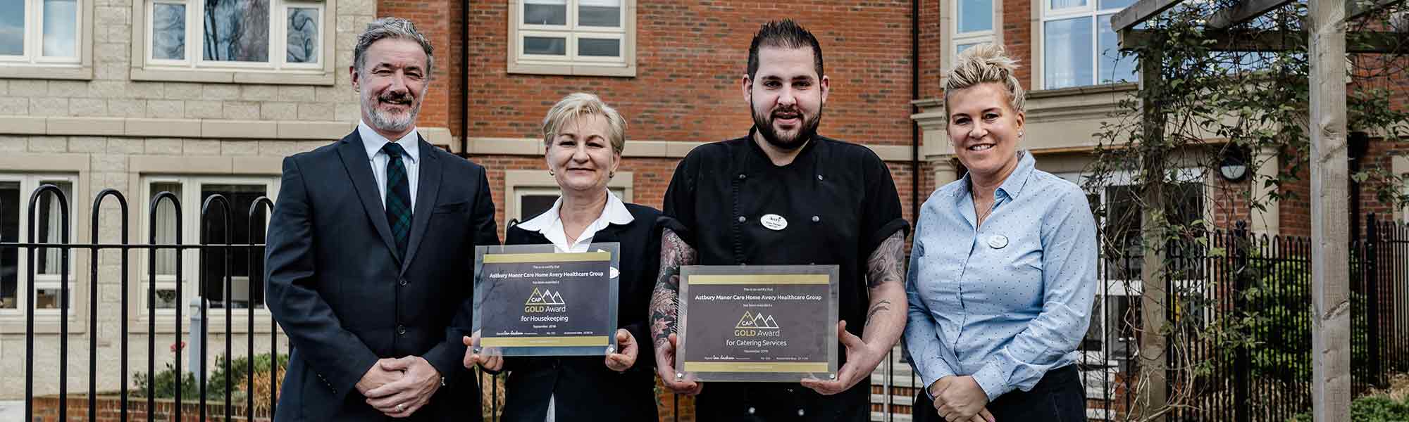 Astbury Manor retain CAP Award banner hero