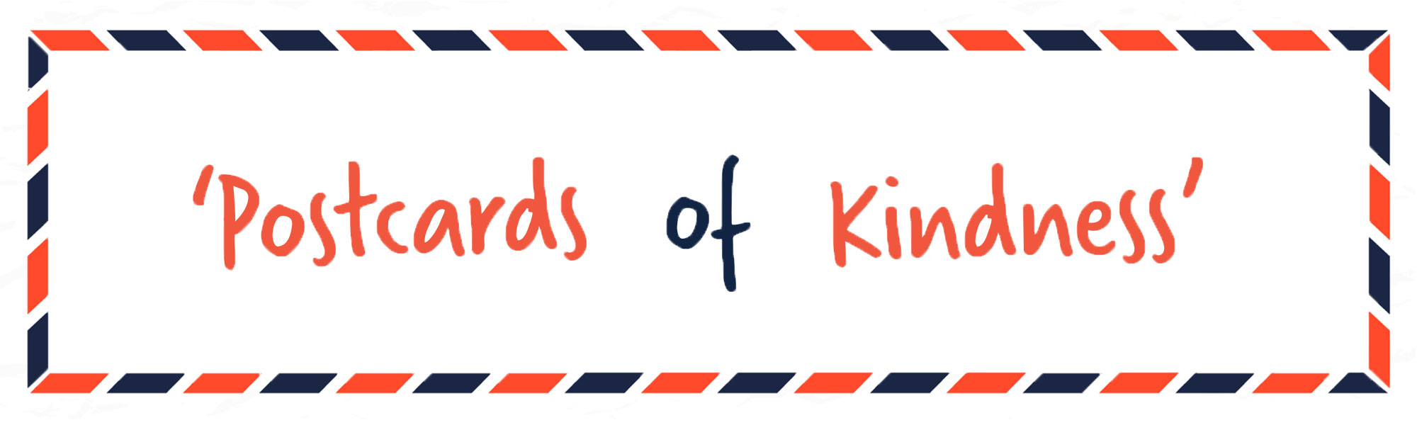 Postcards of kindness banner hero