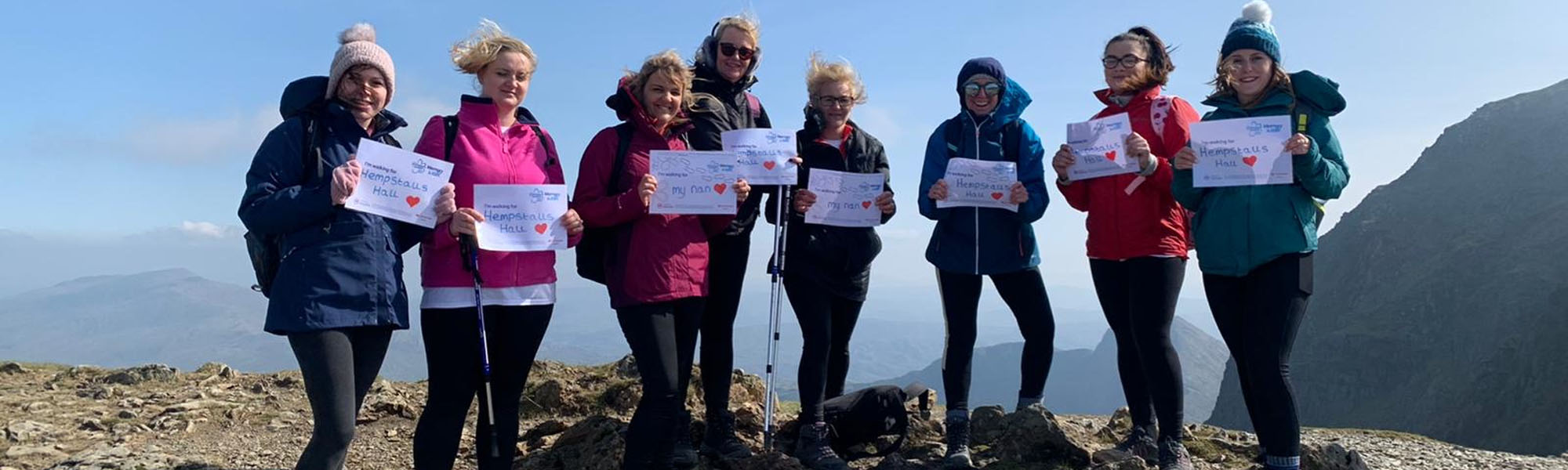 Team Hempstalls Take Snowdon banner