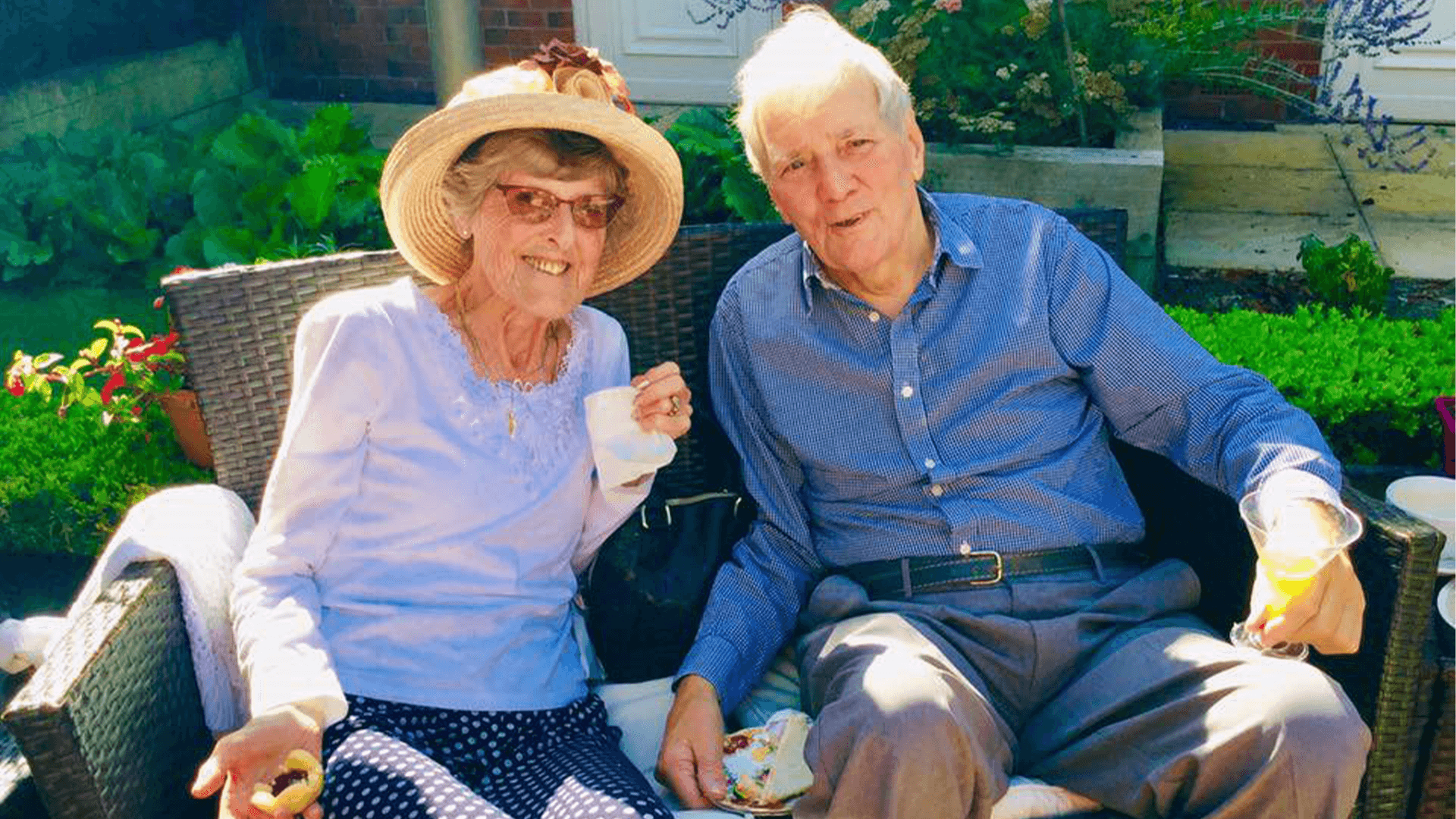 Acorn Lodge residents smiling