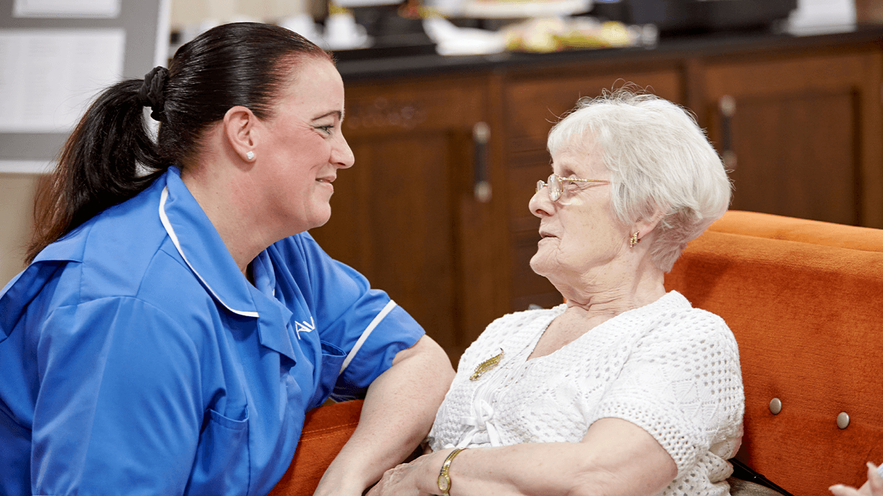 Alder House Resident and Staff